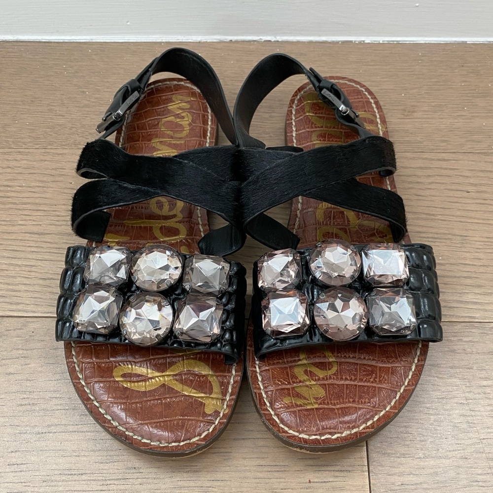 Sam Edelman Jeweled Sandal - 8.5 ($120 Retail)